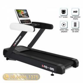 Máy chạy bộ điện Wellness Fitness MS-95 cho phòng GYM Máy chạy bộ điện Wellness Fitness MS-95 cho phòng GYM